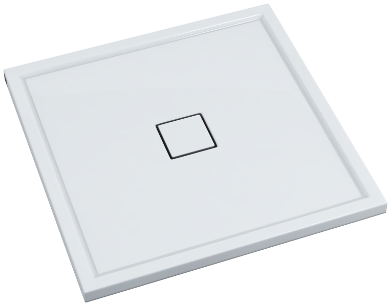 Schedline Erida Quadratische Duschwanne 100x100 cm weiß 3SP.E4K-100100