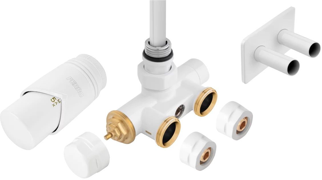 Ferro Thermostatset weiß ZTT30WH