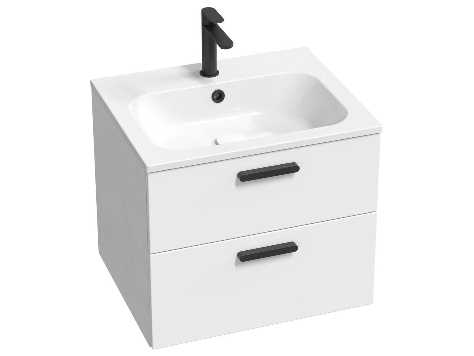 Ravak Chrome Kabinett 60x49x50 cm Unterschrank hängend weiß X000001744