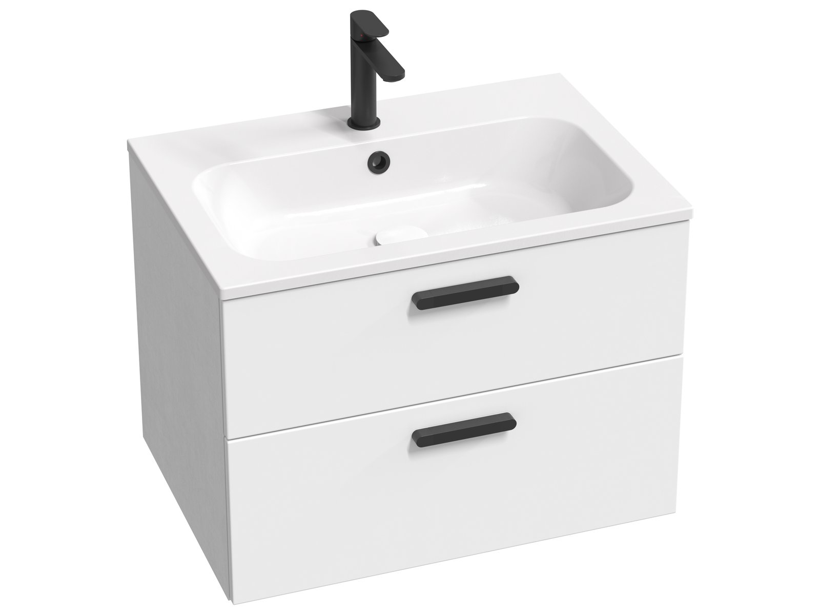 Ravak Chrome Kabinett 70x49x50 cm Unterschrank hängend weiß X000001745