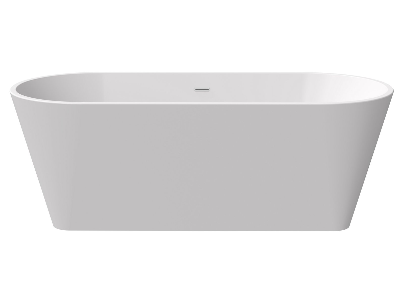 Ravak Solo Freistehende Badewanne 178x80 cm oval weiß XC00100050
