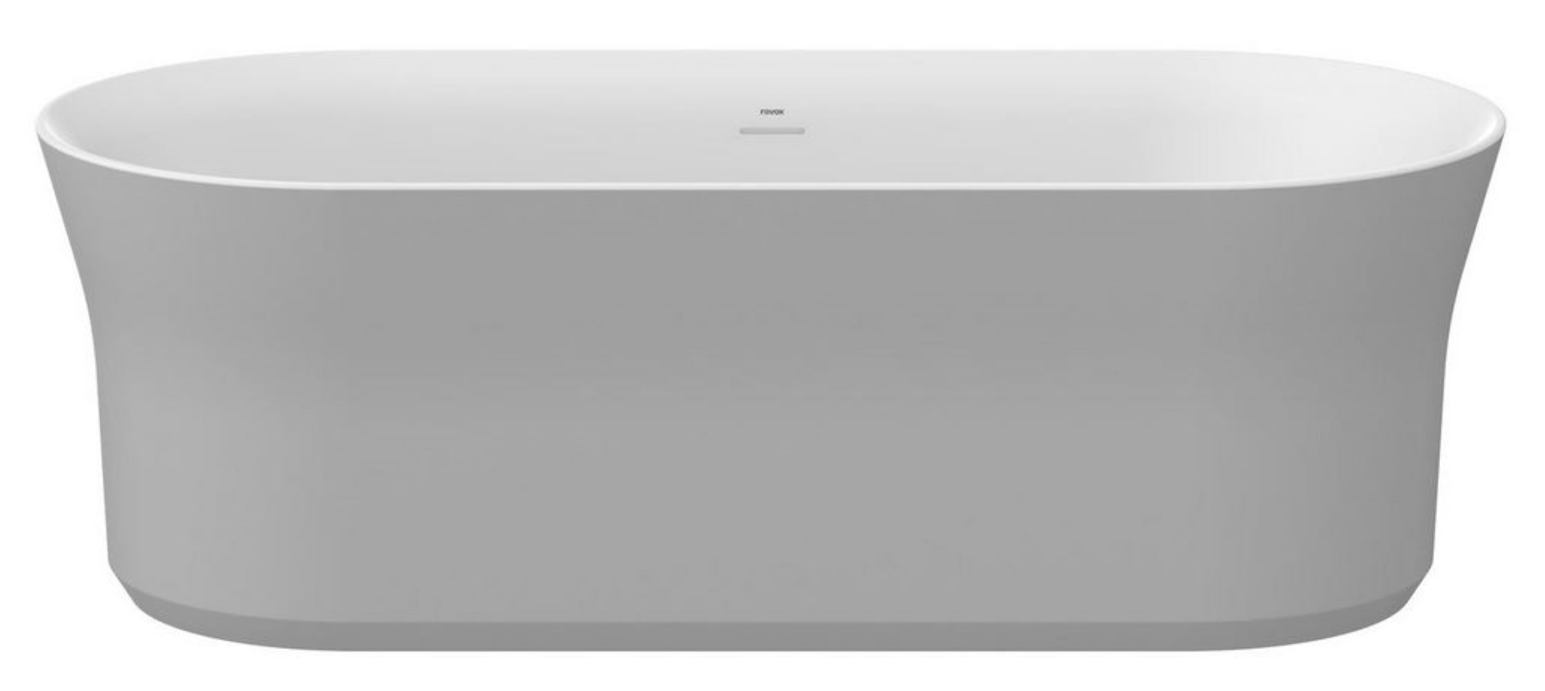 Ravak Ypsilon Freistehende Badewanne 180x80 cm zweifarbig XC00100078