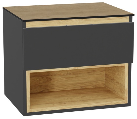 Set Schrankkorpus Excellent Tuto 2.0 MLEX.2171.600.GRBL, Naphtha-Arbeitsplatte Excellent Tuto 2.0 MLEX.2116.600.BL, MLEX.2151.600.01.GR