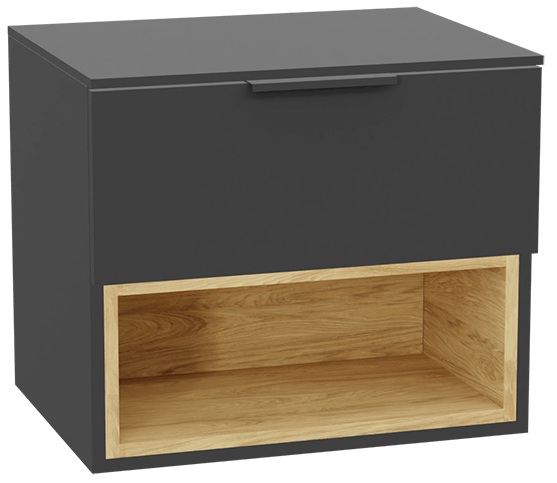 Set Schrankkorpus Excellent Tuto 2.0 MLEX.2171.600.GRBL, Naphtha-Arbeitsplatte Excellent Tuto 2.0 MLEX.2111.600.GR, MLEX.2151.600.02.GR