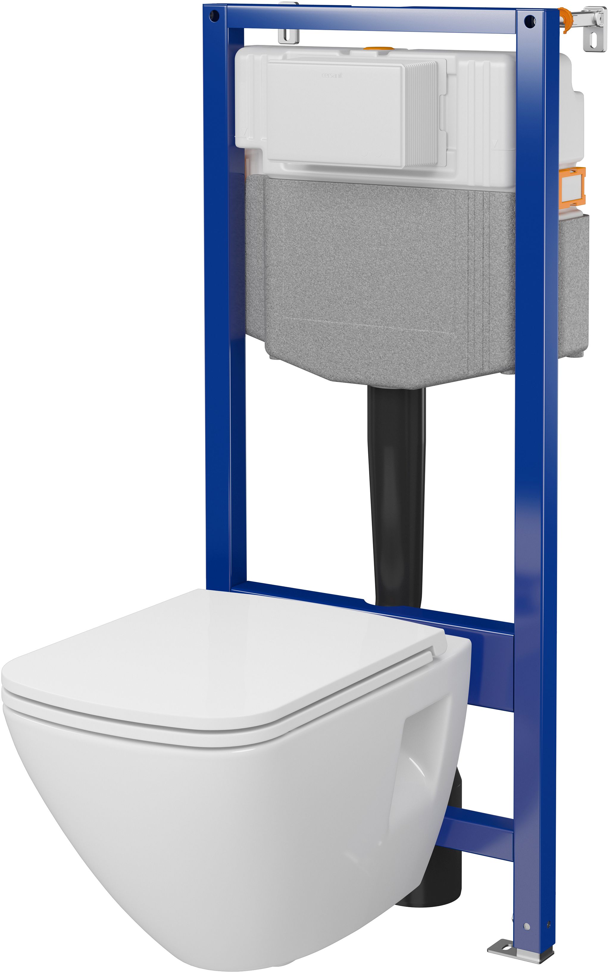 Cersanit Moduo WC-Komplettset mit Vorwandelement S4027-003