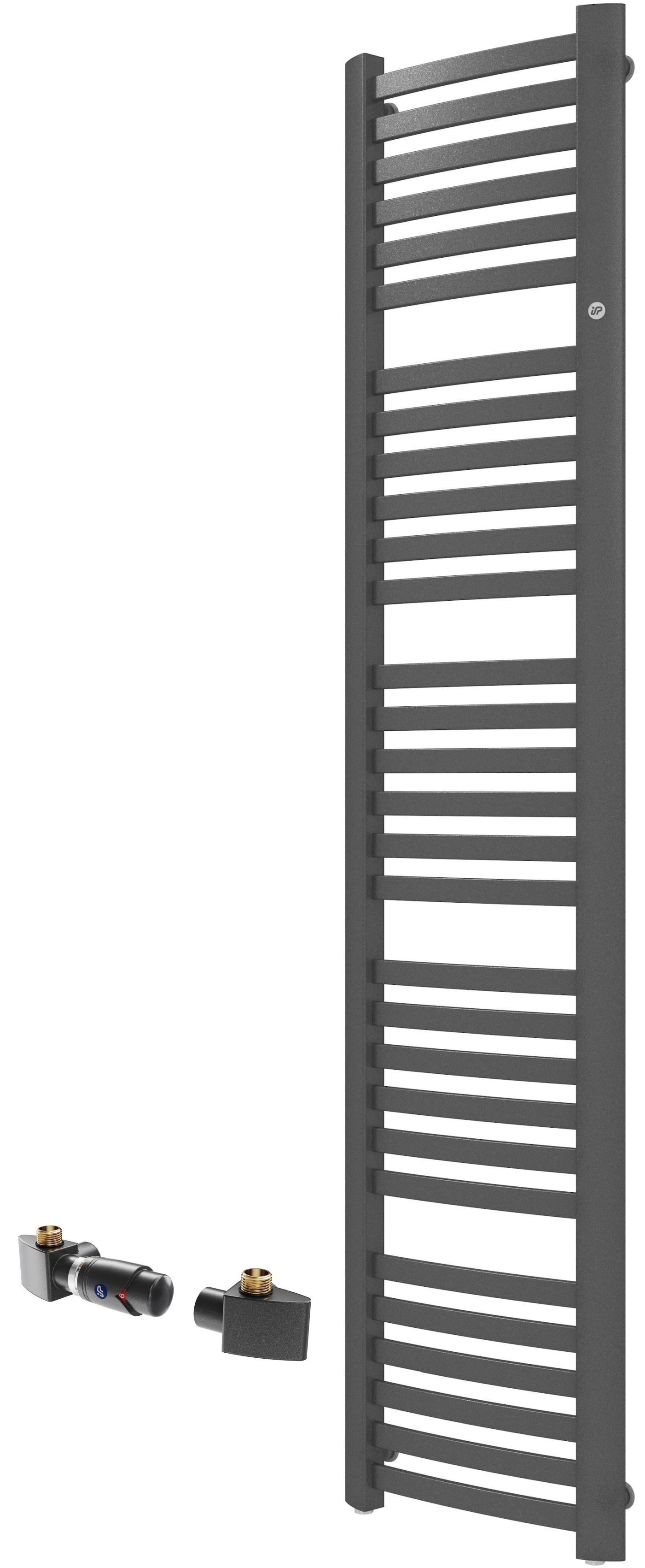 Set Badezimmerheizkörper Instal Projekt Retto RET-40/180C12, Thermostatset Instal Projekt Z17 606400002C12
