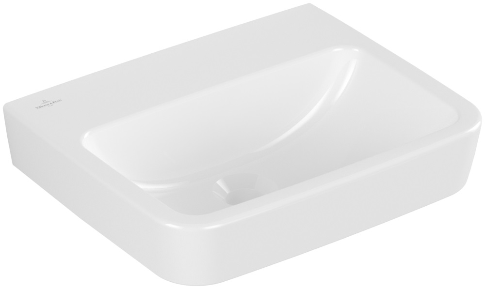 Villeroy & Boch O.Novo umywalka 45x37 cm prostokątna z powłoką CeramicPlus biała 43444FR1