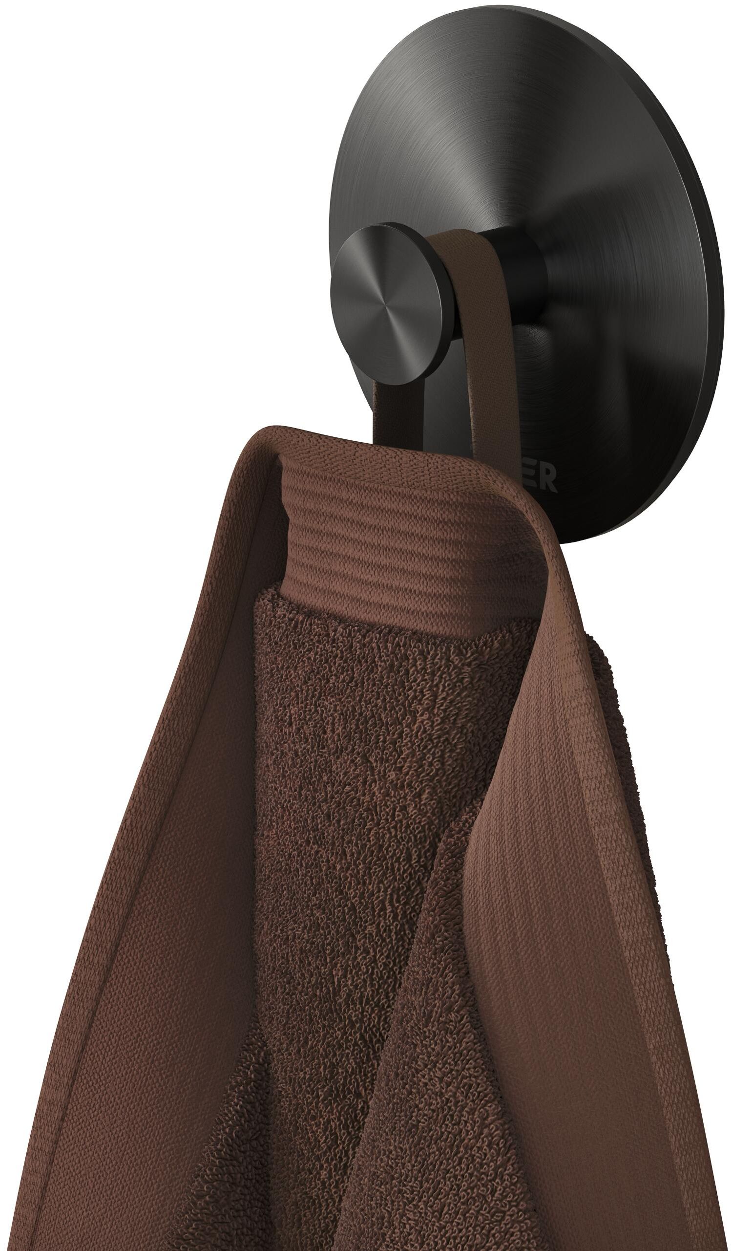 Tiger Base Handtuchhalter schwarz 800728