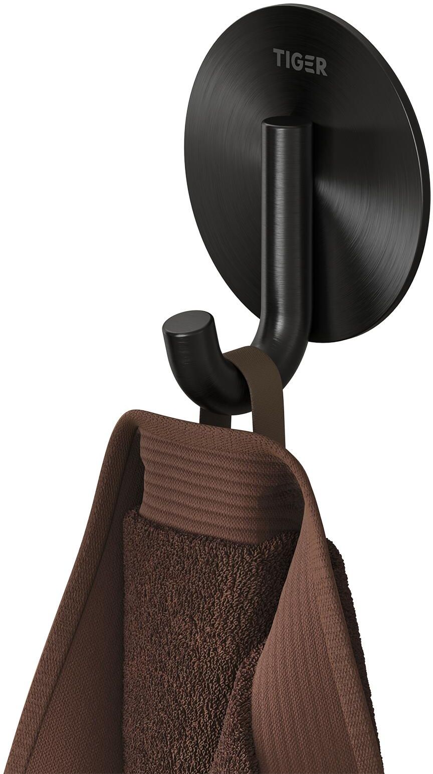 Tiger Classic Handtuchhalter schwarz 800736