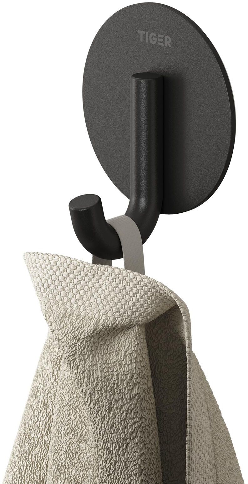 Tiger Classic Handtuchhalter schwarz 800737