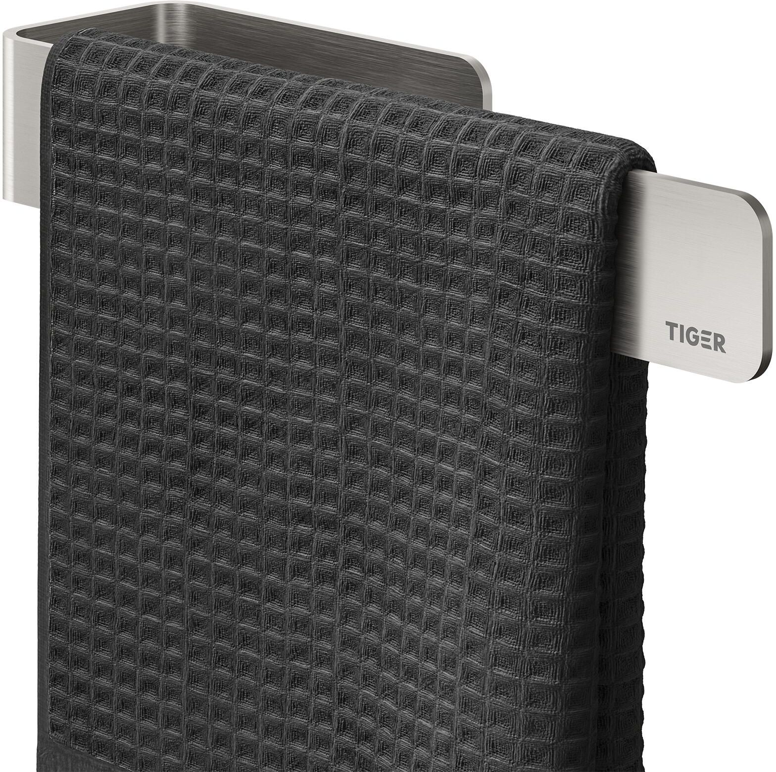 Tiger Mini Handtuchhalter stahl 800751