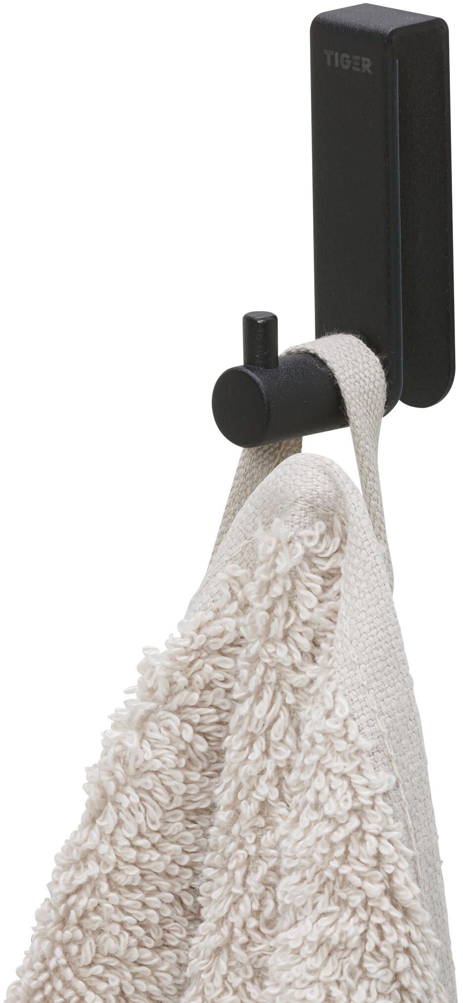 Tiger Rhino Handtuchhalter schwarz 800723