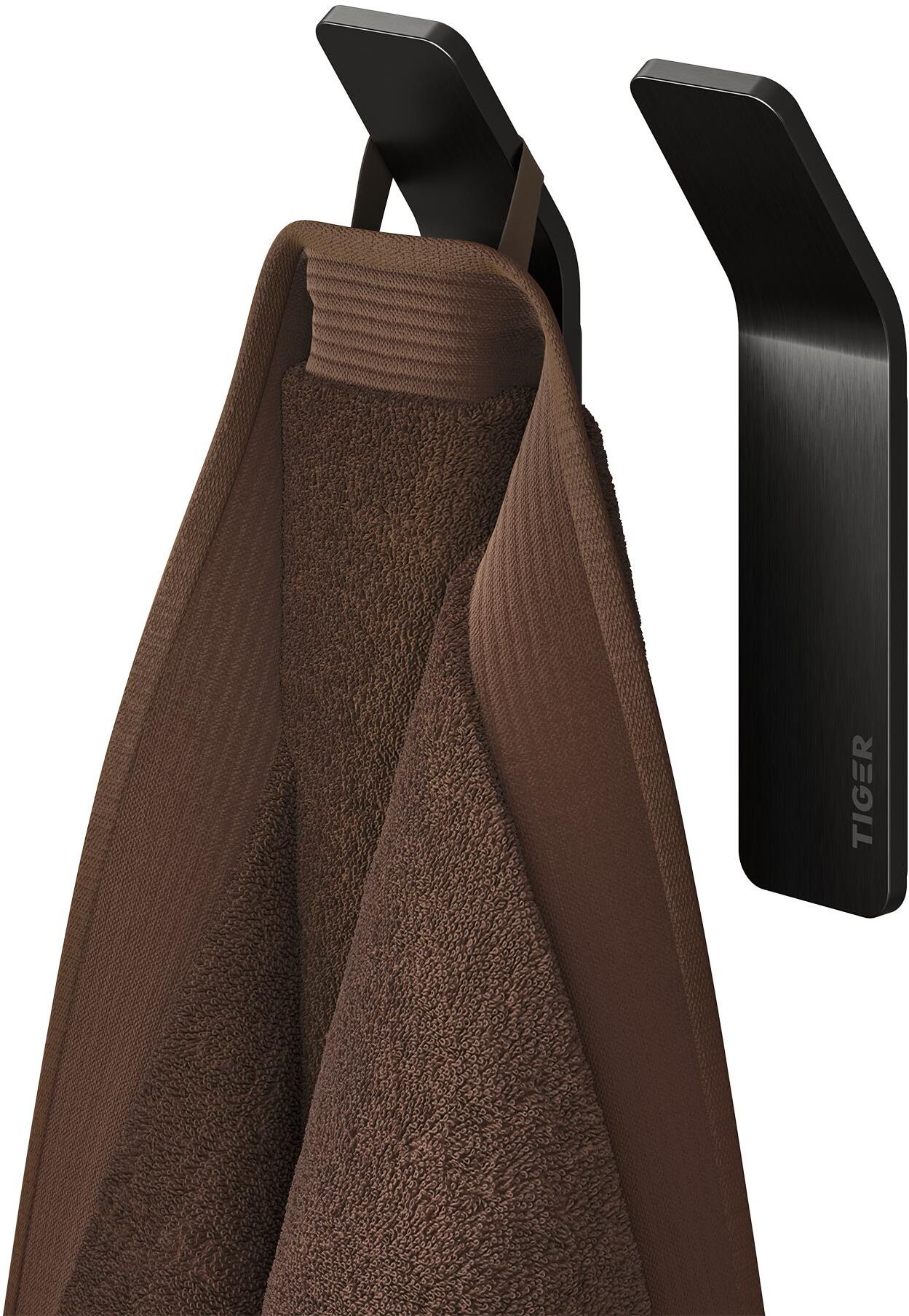 Tiger Single Satz Kleiderbügel schwarz 800746