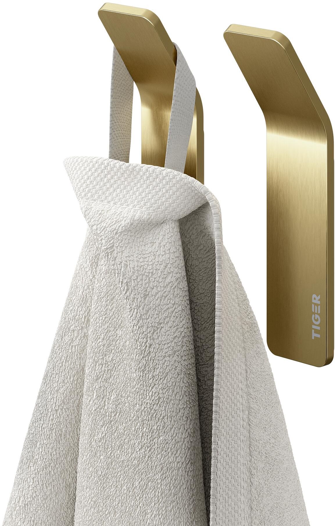 Tiger Single Satz Kleiderbügel gold 800745