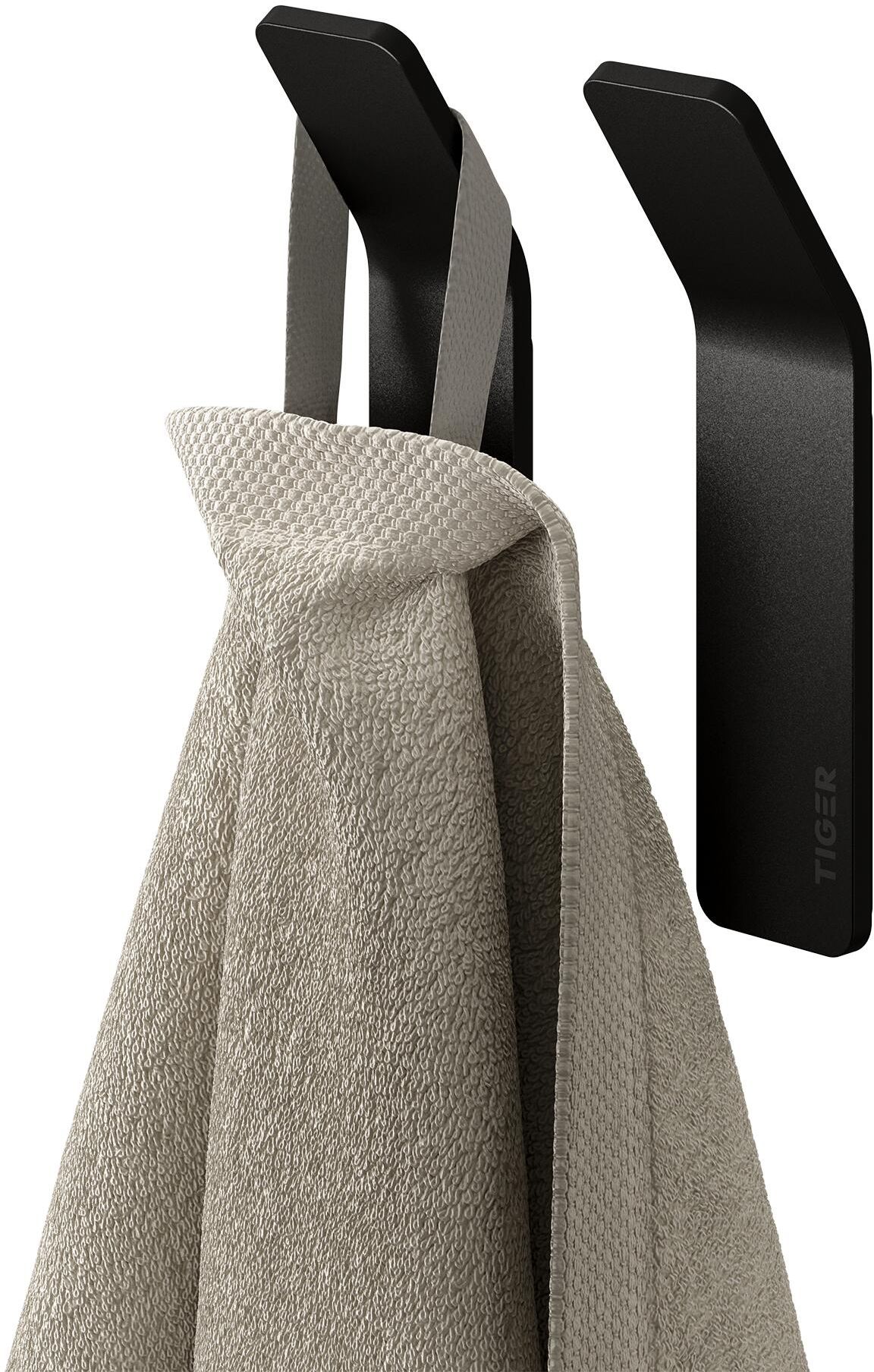 Tiger Single Satz Kleiderbügel schwarz 800747