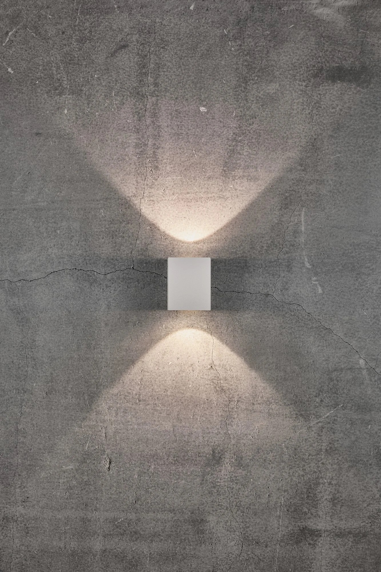 Nordlux Canto Kubi Außenwandleuchte 2x6 W weiß 49711001