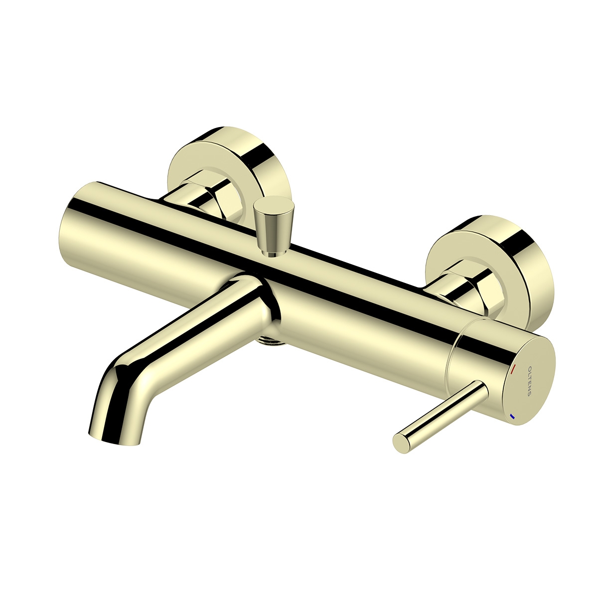 Oltens Molle Badewannen- und Duscharmatur Wandmontage goldener Glanz 34112800