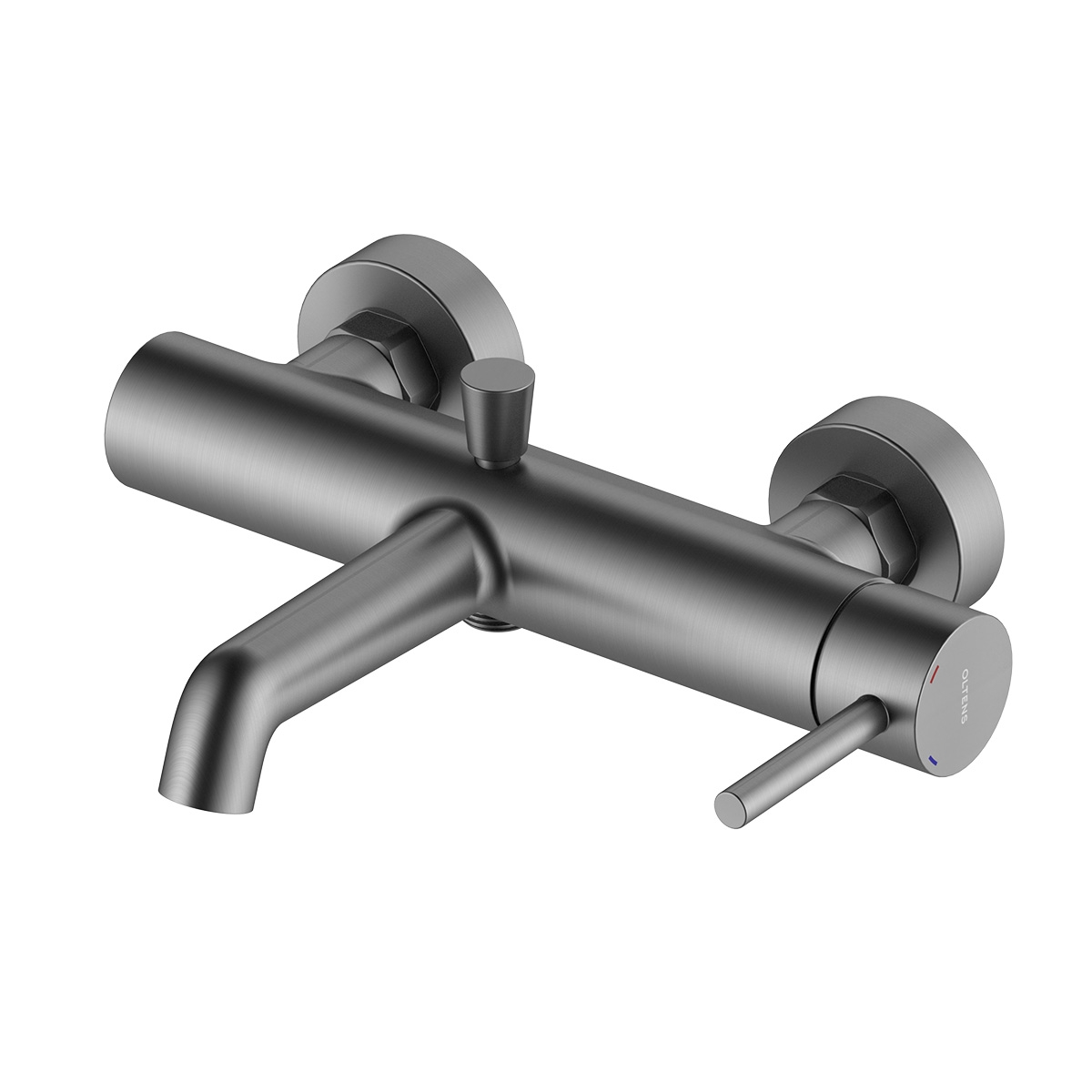 Oltens Molle Badewannen- und Duscharmatur Wandmontage graphit 34112400