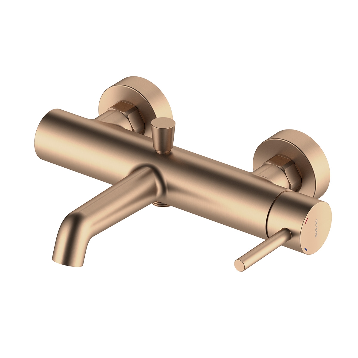 Oltens Molle Badewannen- und Duscharmatur Wandmontage kupfer gebürstet 34112610