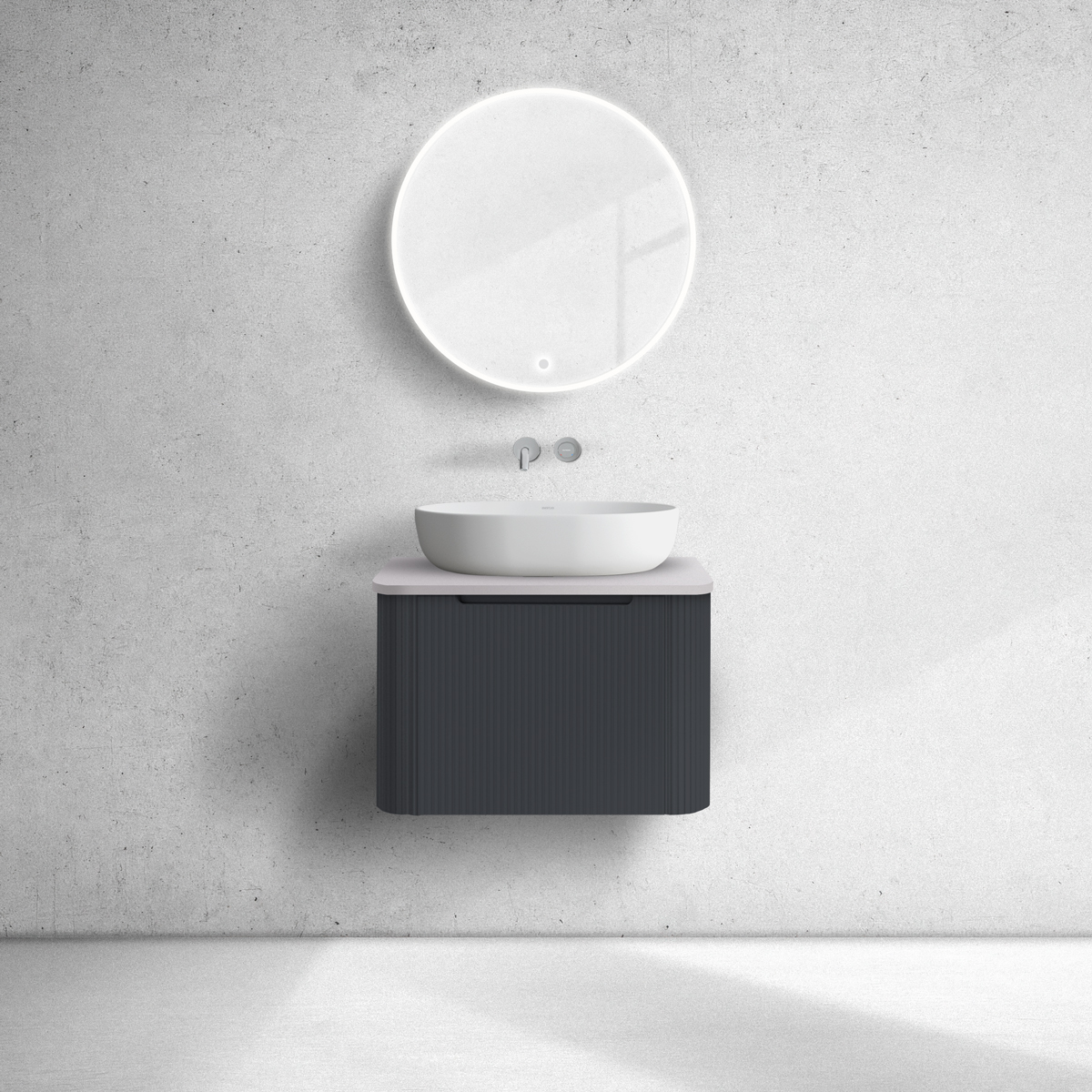 Set Kabinett Oltens Hamnes 60022300, Naphtha-Arbeitsplatte Oltens Hamnes 63012900