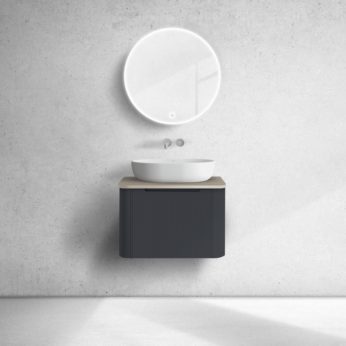 Set Kabinett Oltens Hamnes 60022300, Naphtha-Arbeitsplatte Oltens Hamnes 63012060