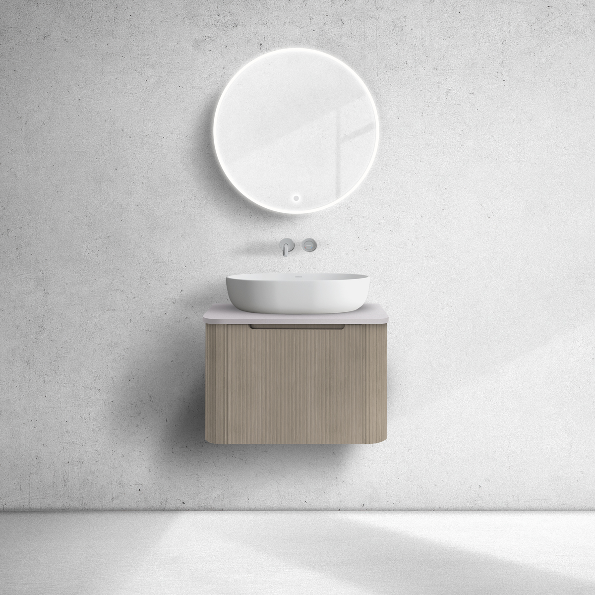 Set Kabinett Oltens Hamnes 60022060, Naphtha-Arbeitsplatte Oltens Hamnes 63012900