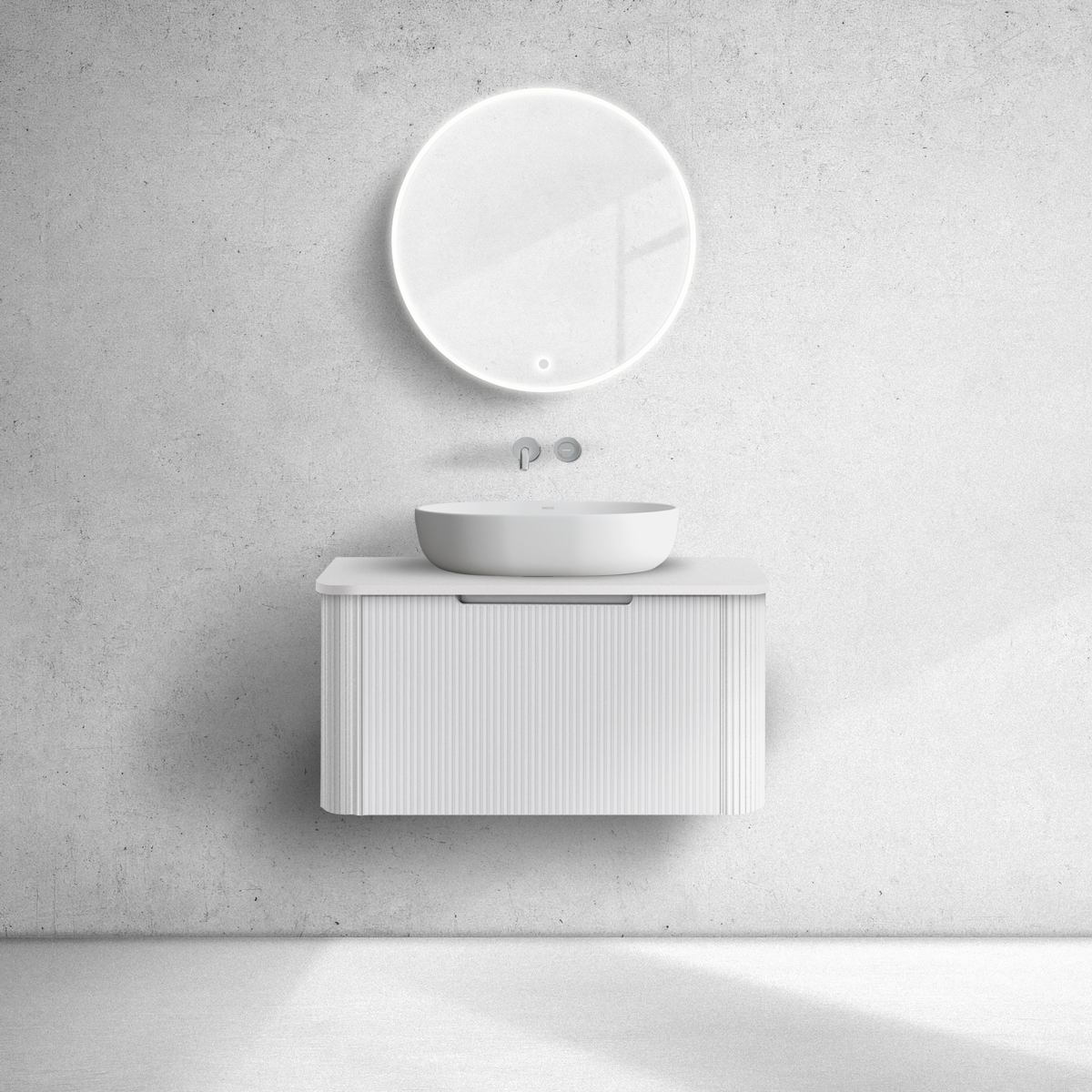 Set Kabinett Oltens Hamnes 60023000, Naphtha-Arbeitsplatte Oltens Hamnes 63013000