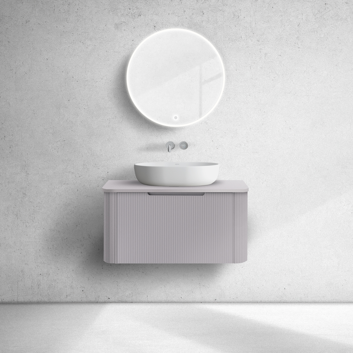 Set Kabinett Oltens Hamnes 60023900, Naphtha-Arbeitsplatte Oltens Hamnes 63013900