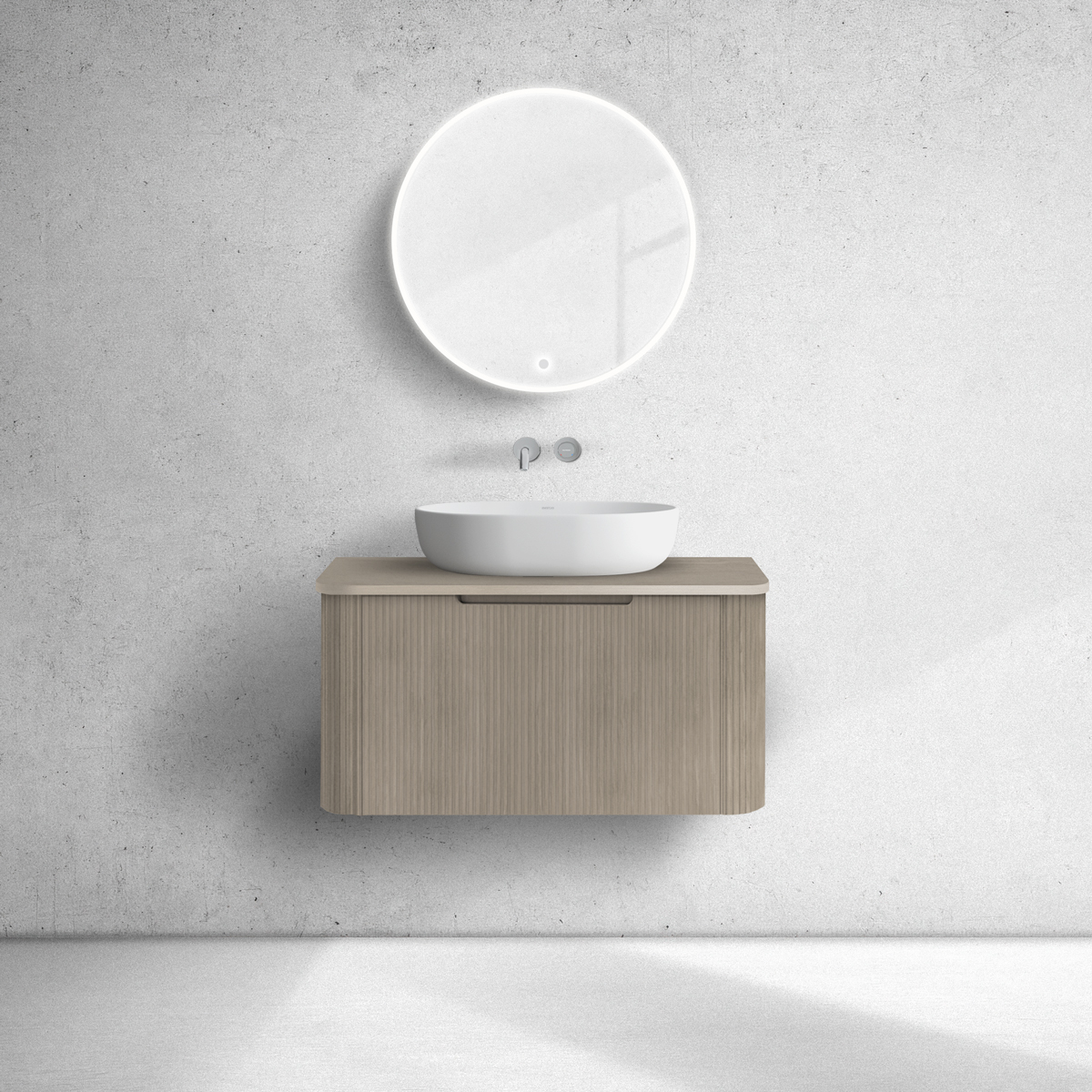 Set Kabinett Oltens Hamnes 60023060, Naphtha-Arbeitsplatte Oltens Hamnes 63013060