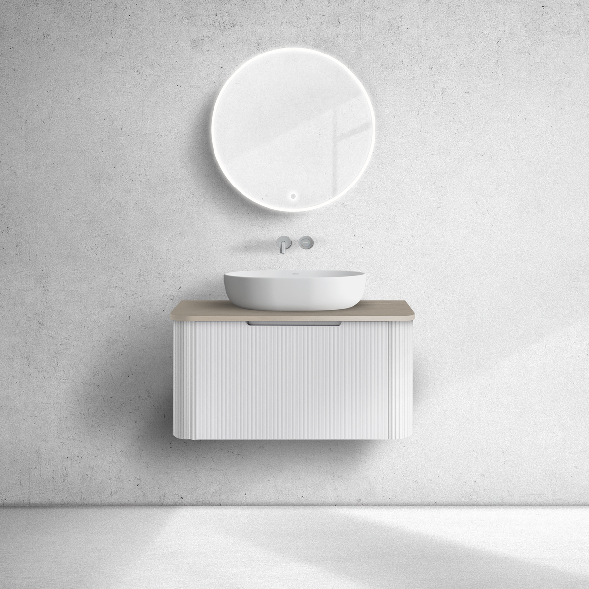 Set Kabinett Oltens Hamnes 60023000, Naphtha-Arbeitsplatte Oltens Hamnes 63013060