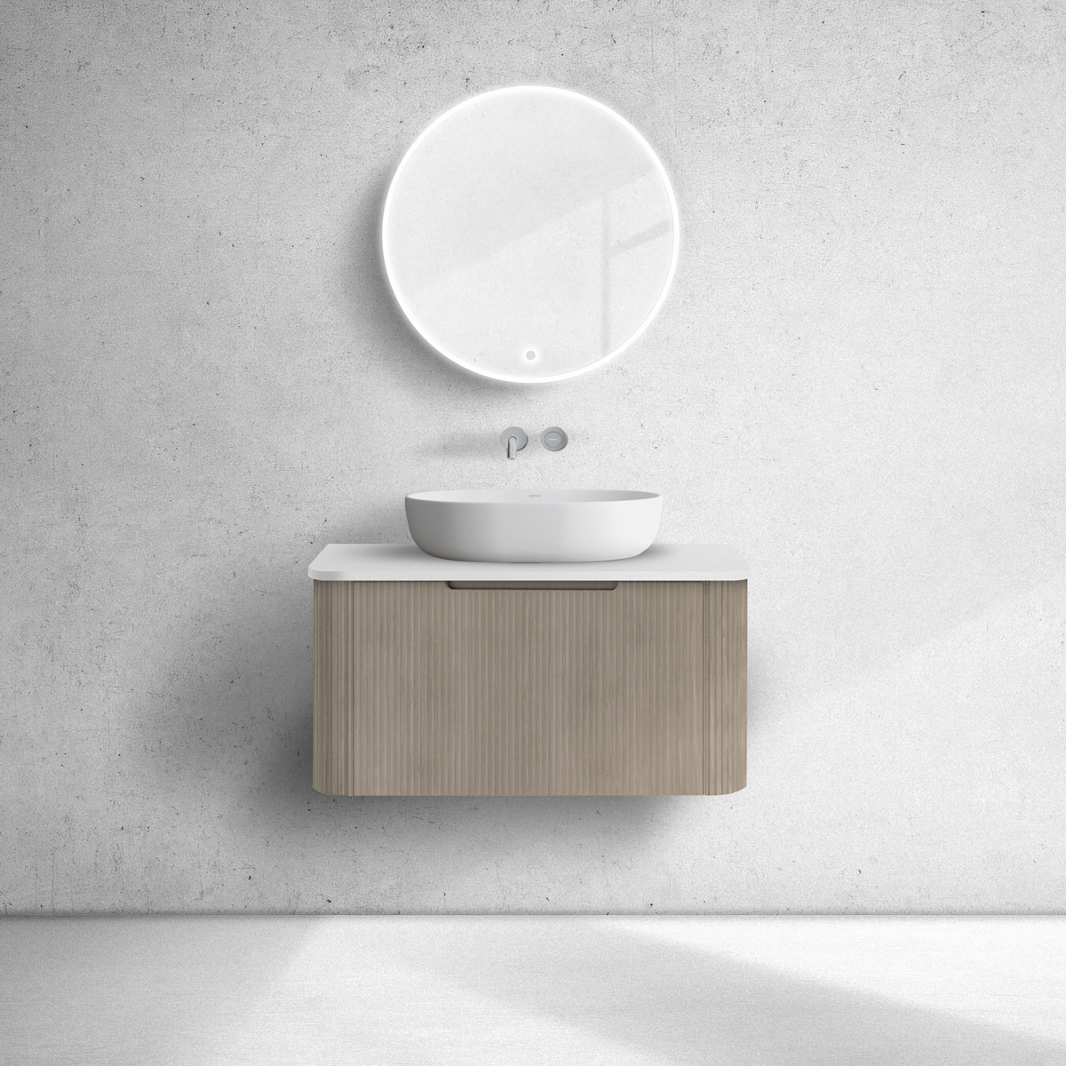 Set Kabinett Oltens Hamnes 60023060, Naphtha-Arbeitsplatte Oltens Hamnes 63013000