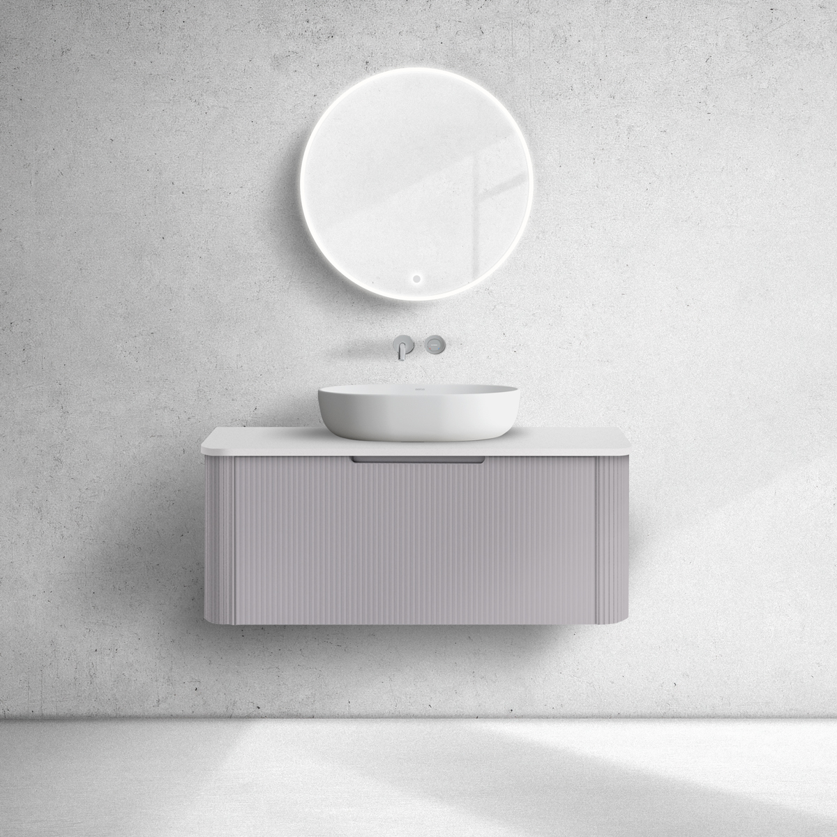 Set Kabinett Oltens Hamnes 60024900, Naphtha-Arbeitsplatte Oltens Hamnes 63014000