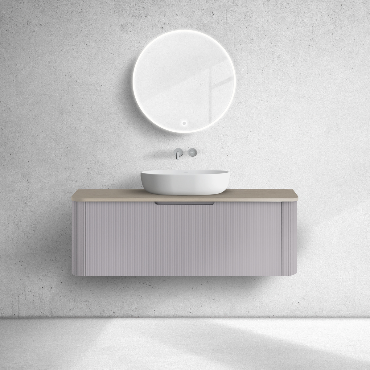 Set Kabinett Oltens Hamnes 60025900, Naphtha-Arbeitsplatte Oltens Hamnes 63015060