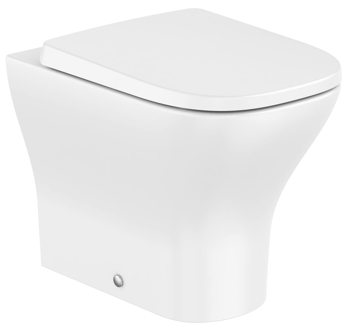 Roca Optica WC-Becken stehend Spülrandlos mit Wirbelspülung weiß Glanz A347V15000