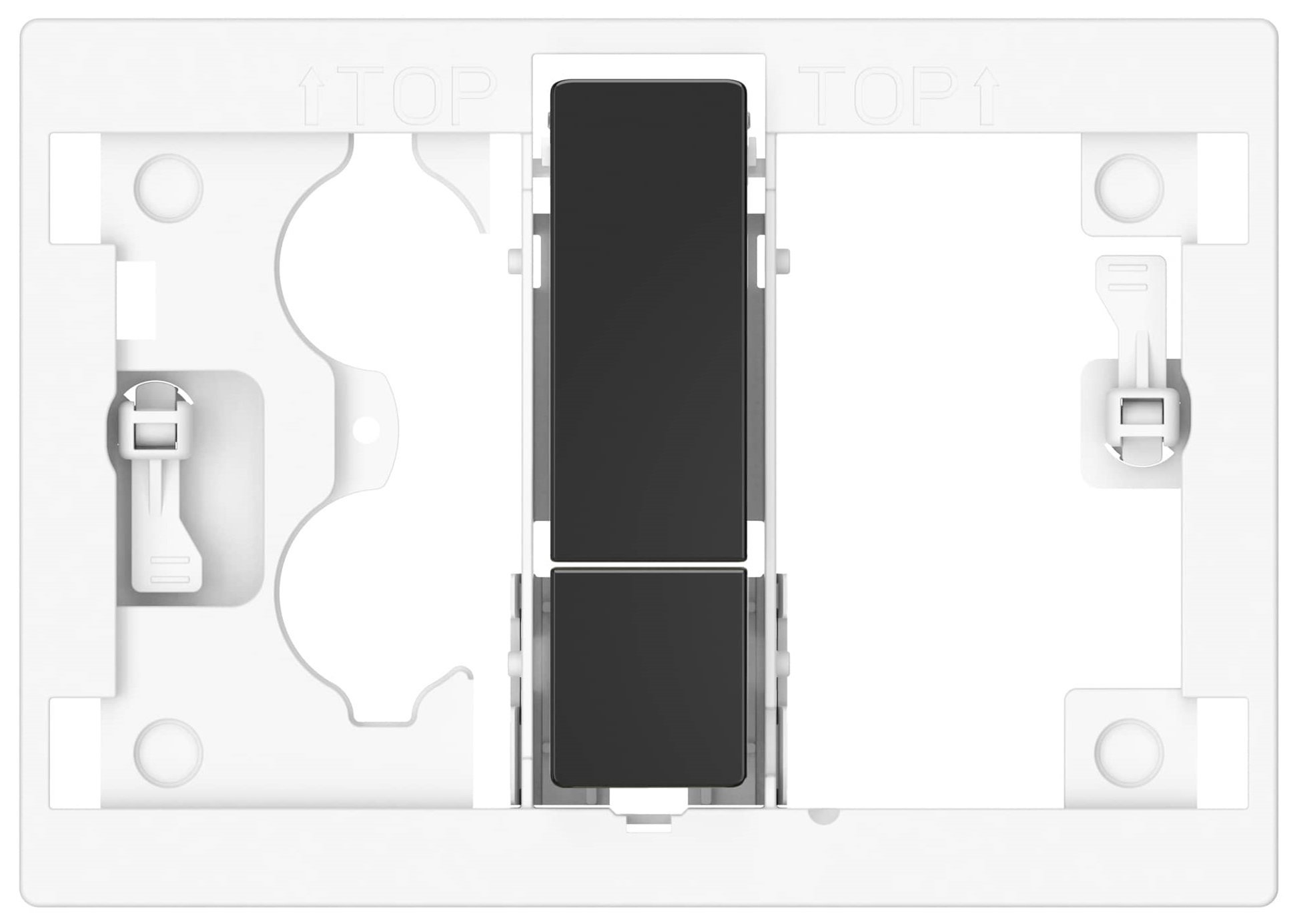 Roca Duplo S Knopfmechanismus für Toilette schwarz A8904213CN