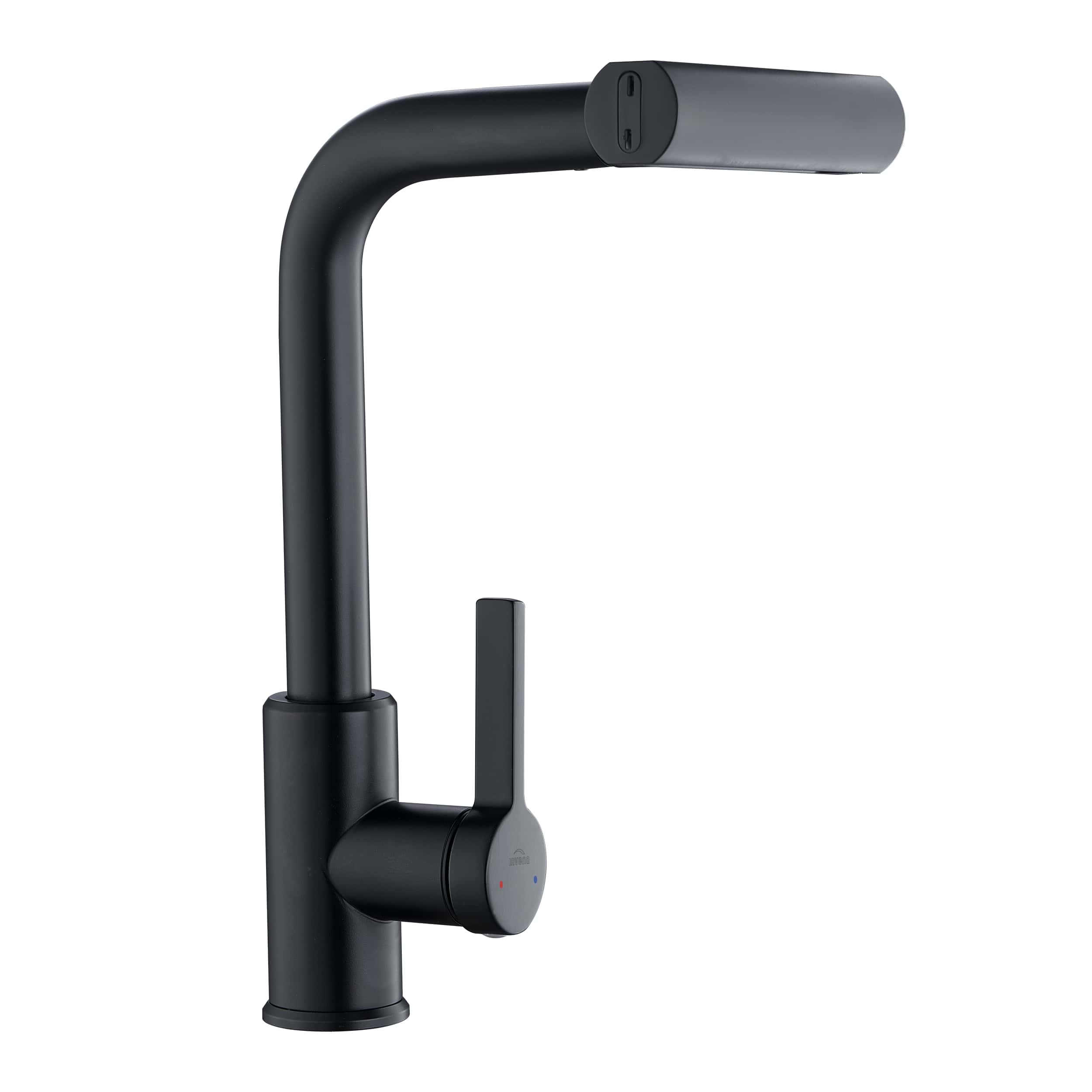 Invena Nelia küchenarmatur stehend schwarz BZ-34-004