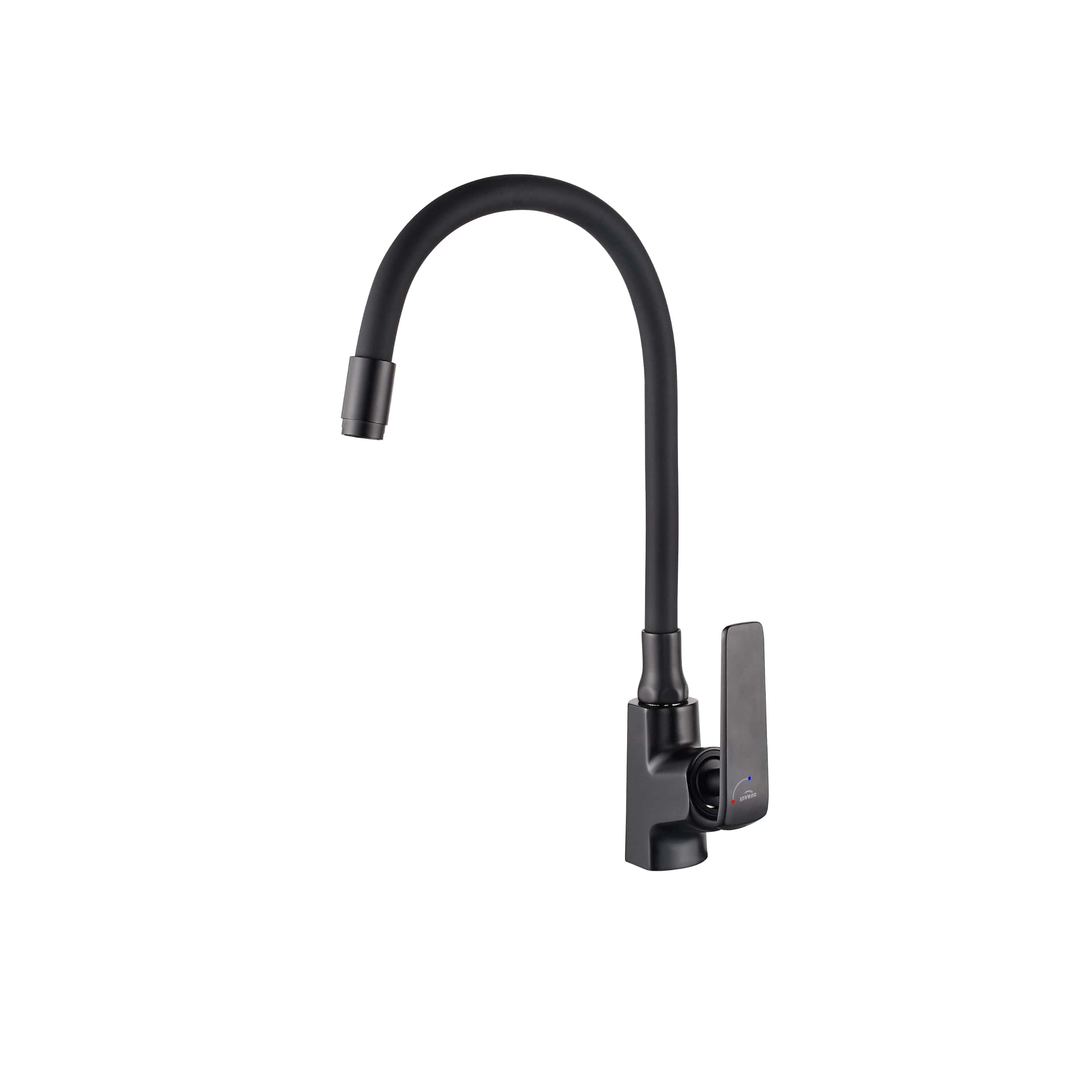 Invena Ligaria küchenarmatur stehend schwarz BZ-39-004