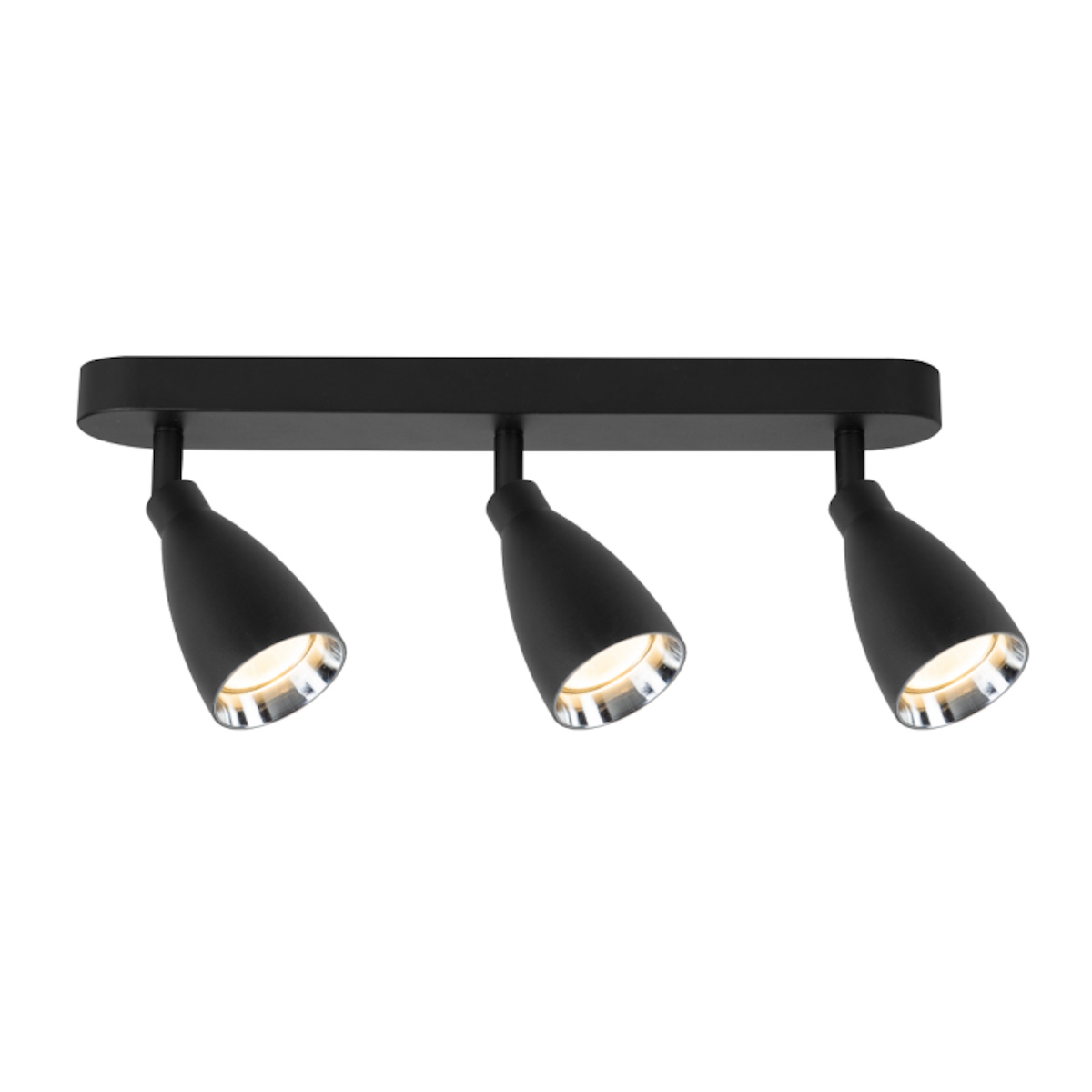 Light Prestige Campana Deckenlampe 3x8 W schwarz LP-3103/3WS BK