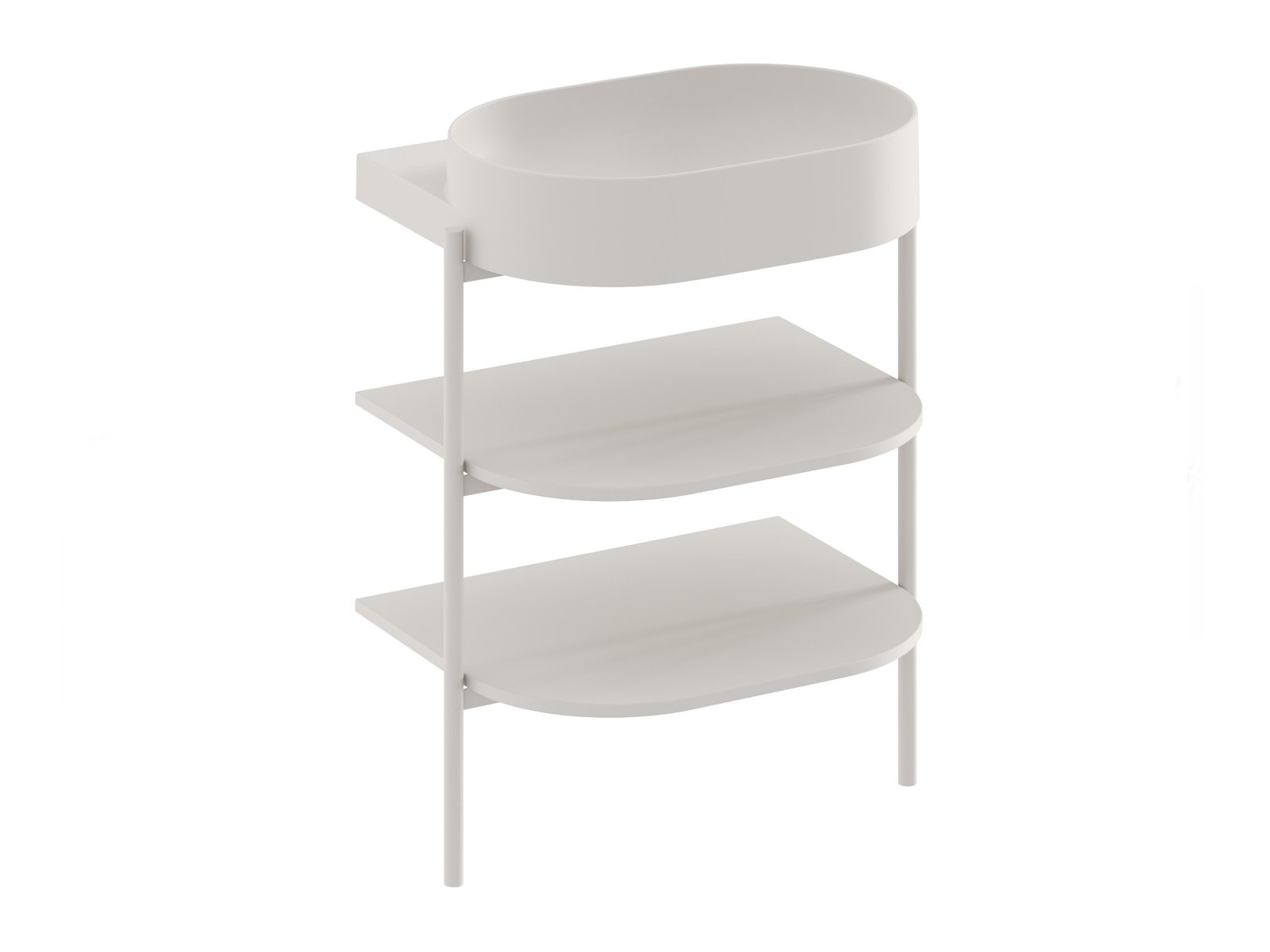 Ravak Yard Konsole 66.8x49.5x76.5 cm Unterschrank stehend D80000O005