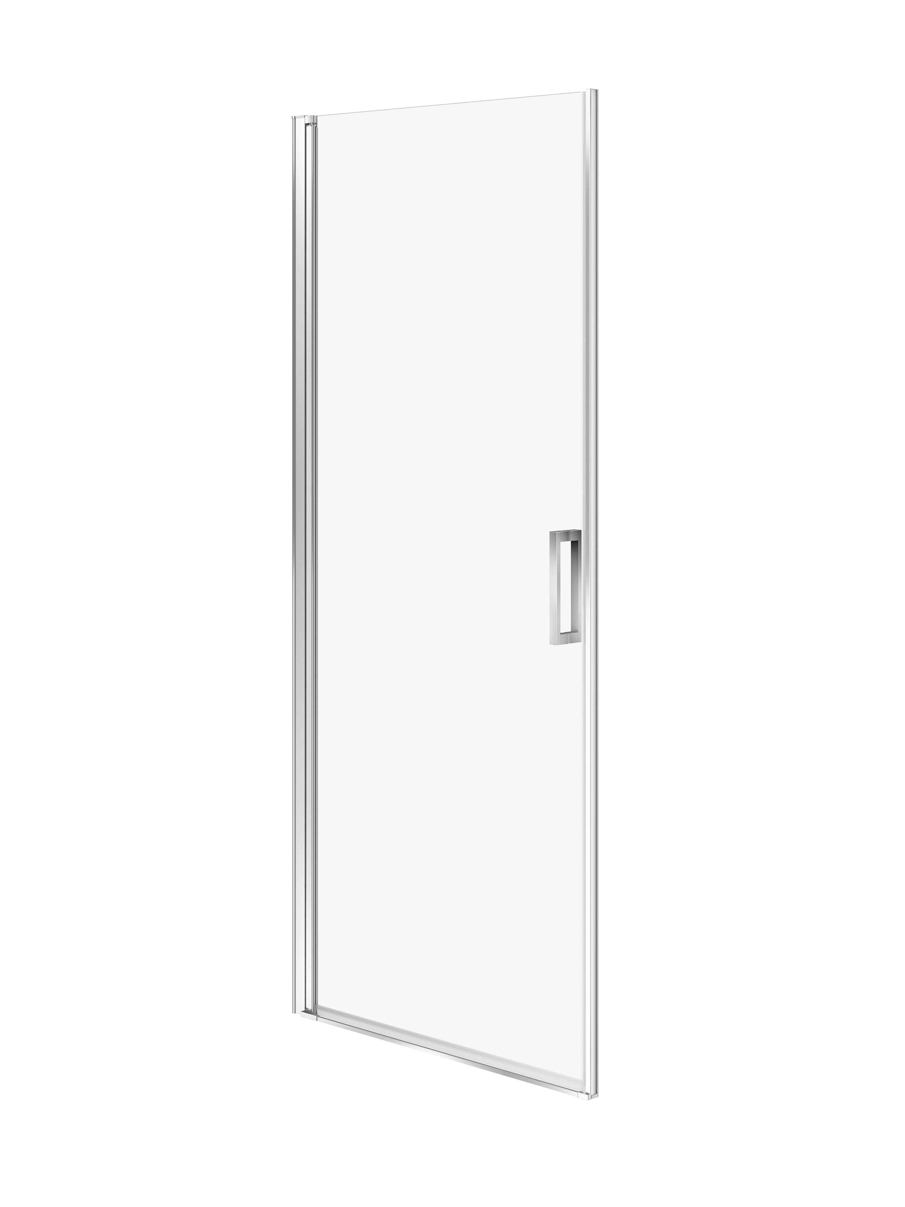 Cersanit Moduo Duschtüren 80 cm aufklappbar chrom Glanz/durchsichtiges Glas S162-020