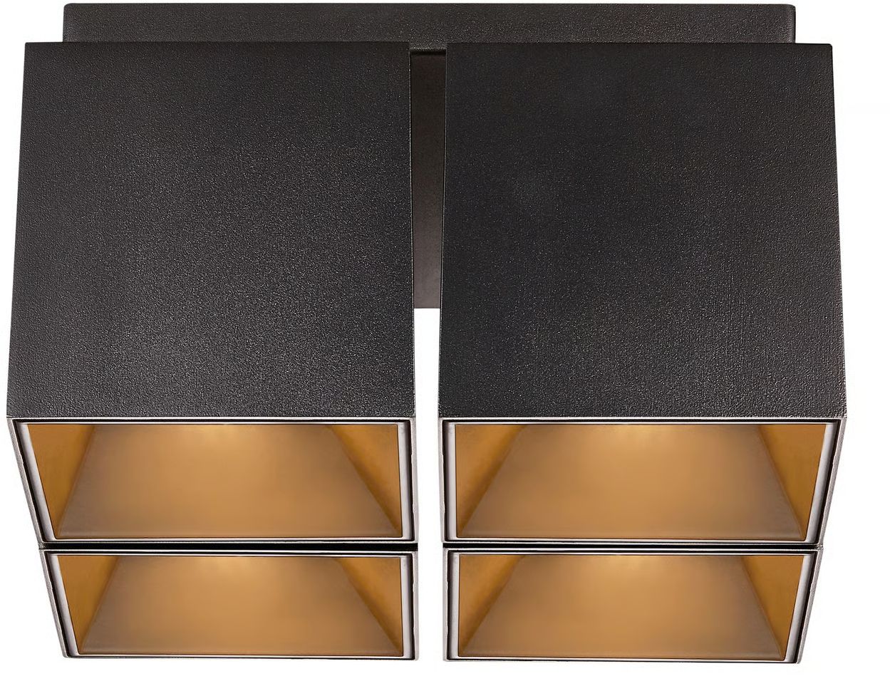 Nordlux Ethan Deckenlampe 4x50 W schwarz 2110430103