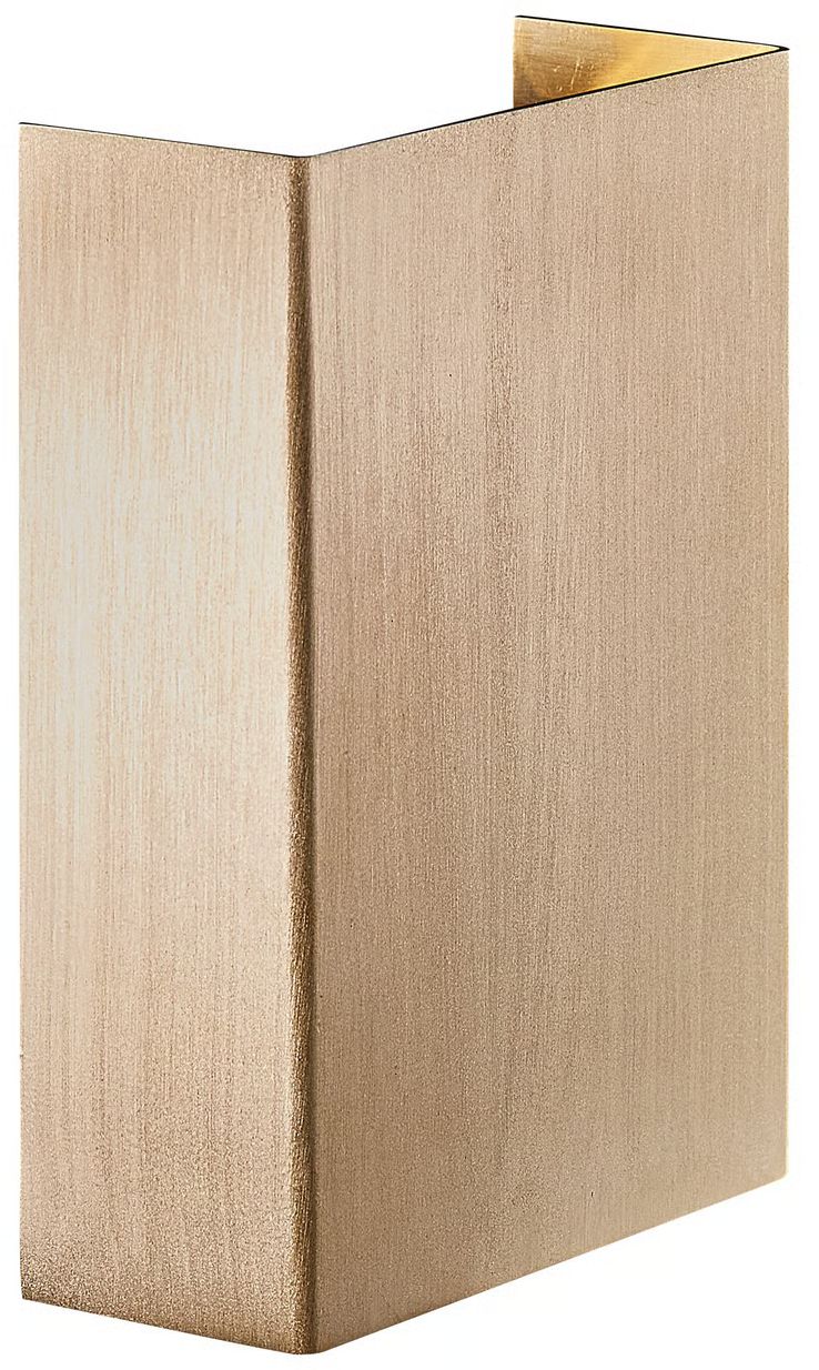 Nordlux Fold Außenwandleuchte 2x3.75 W messing 2019041035