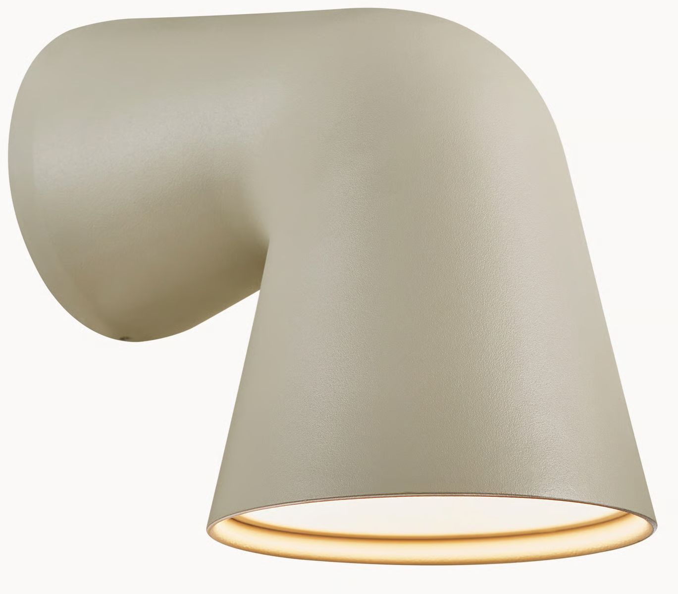 Nordlux Front Außenwandleuchte 1x28 W sandig 46801008