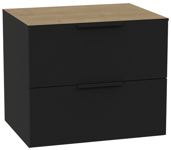 Set Schrankkorpus Excellent Tuto 2.0 MLEX.2172.600.BKBL, Naphtha-Arbeitsplatte Excellent Tuto 2.0 MLEX.2116.600.BL, MLEX.2151.600.02.BK