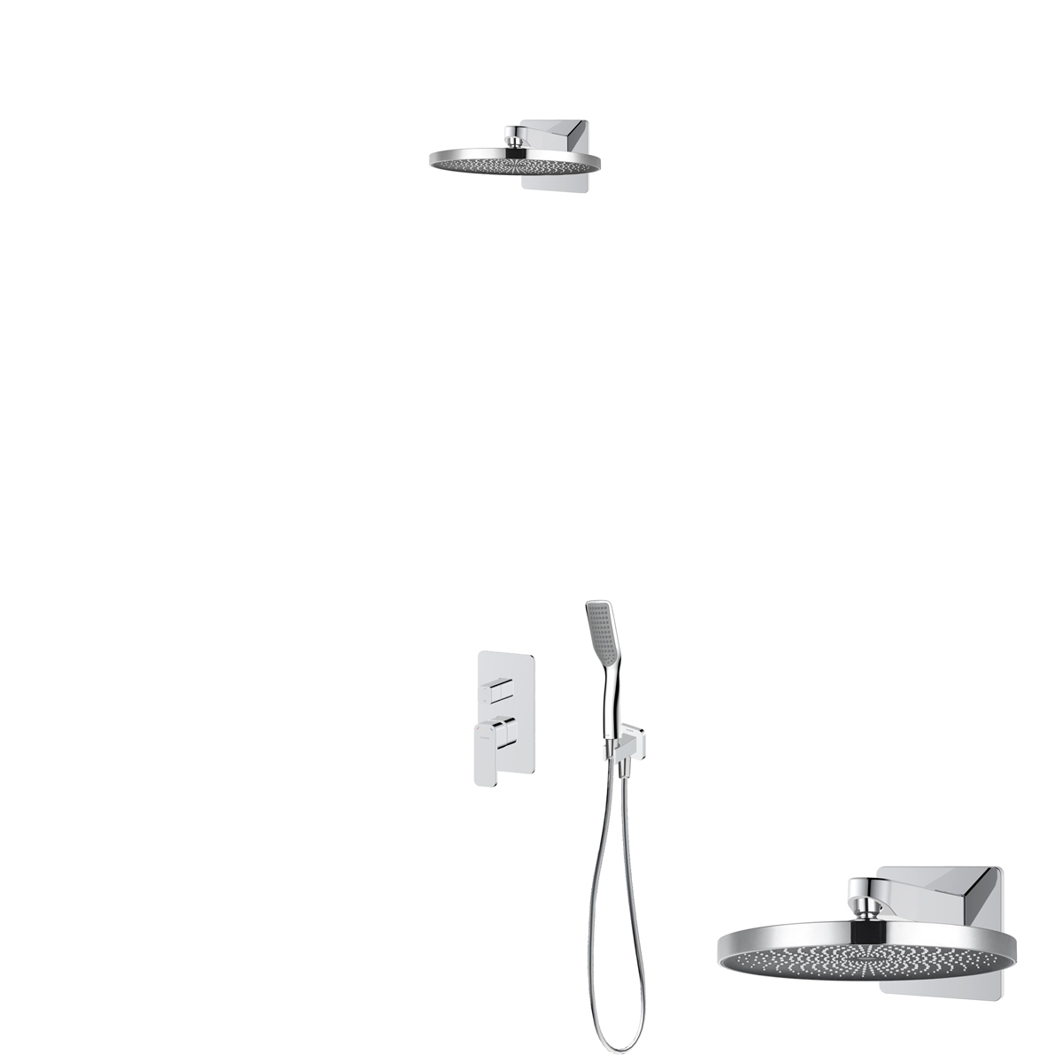 Set Kopfbrause Oltens Vann 37007100, Badewannen- und Duscharmatur Oltens Hadsel 34108100, 39403100, 39306100, 37200100, 37111100