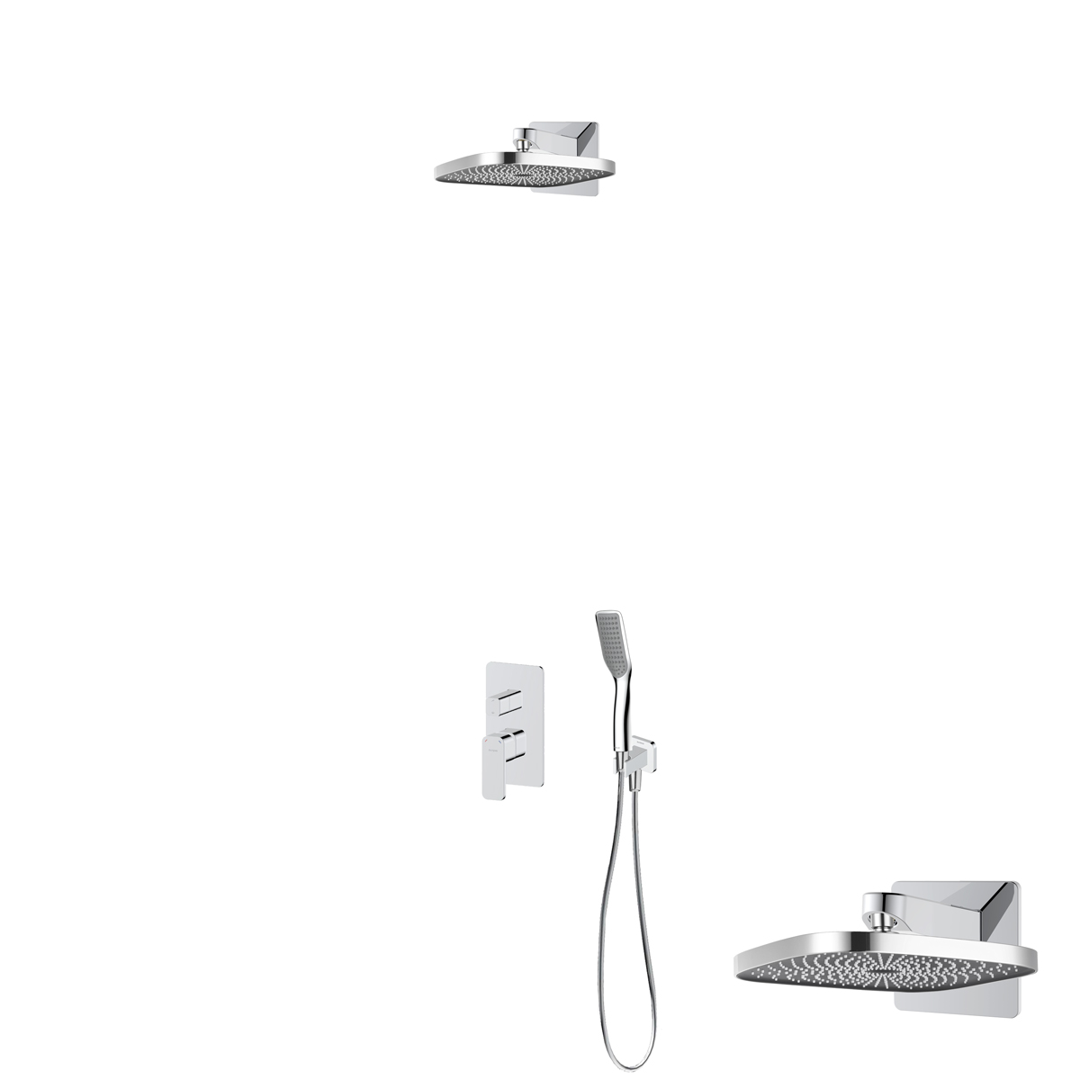 Set Kopfbrause Oltens Vann 37008100, Badewannen- und Duscharmatur Oltens Hadsel 34108100, 39403100, 39306100, 37200100, 37111100