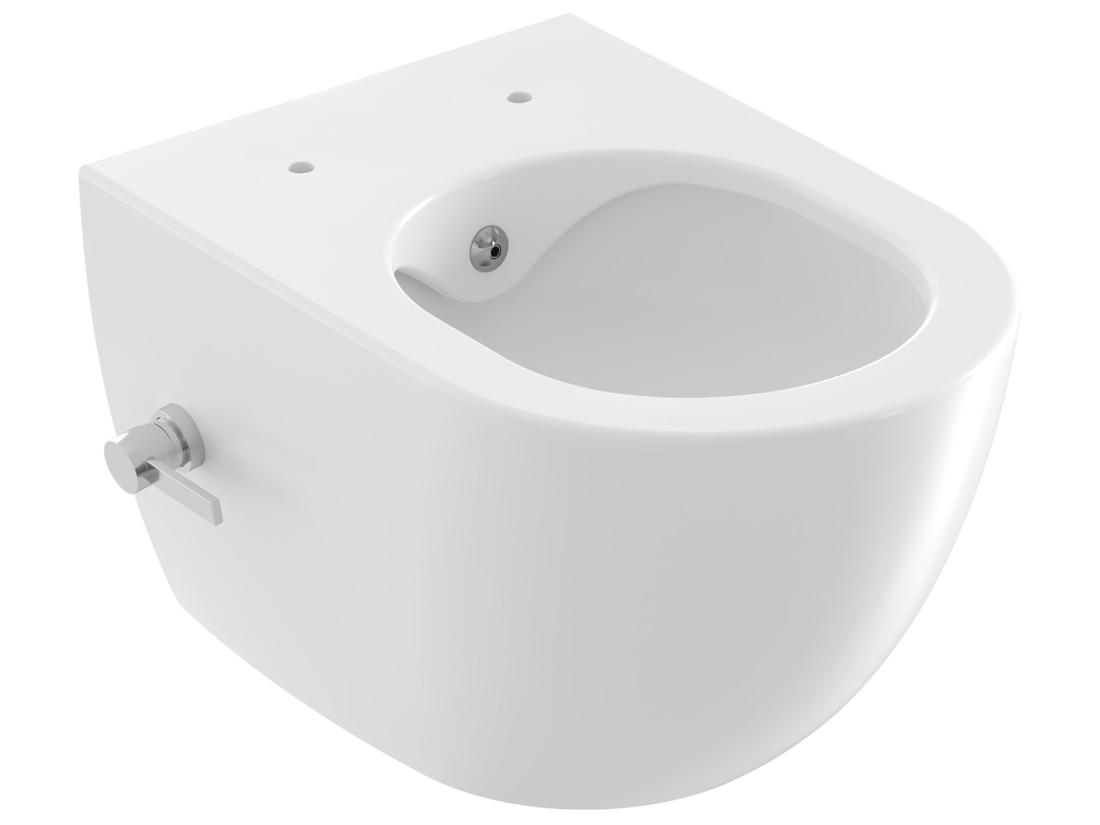 Ravak Chrome Dusch-WC hängend ohne Kragen weiß X01912