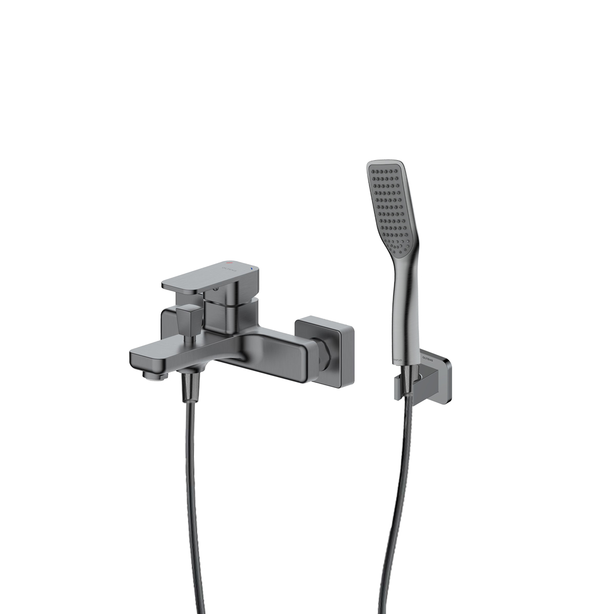 Set Badewannen- und Duscharmatur Oltens Hadsel 34006400, Duschhalter Oltens Hald 37403400, 37200400, 37111400