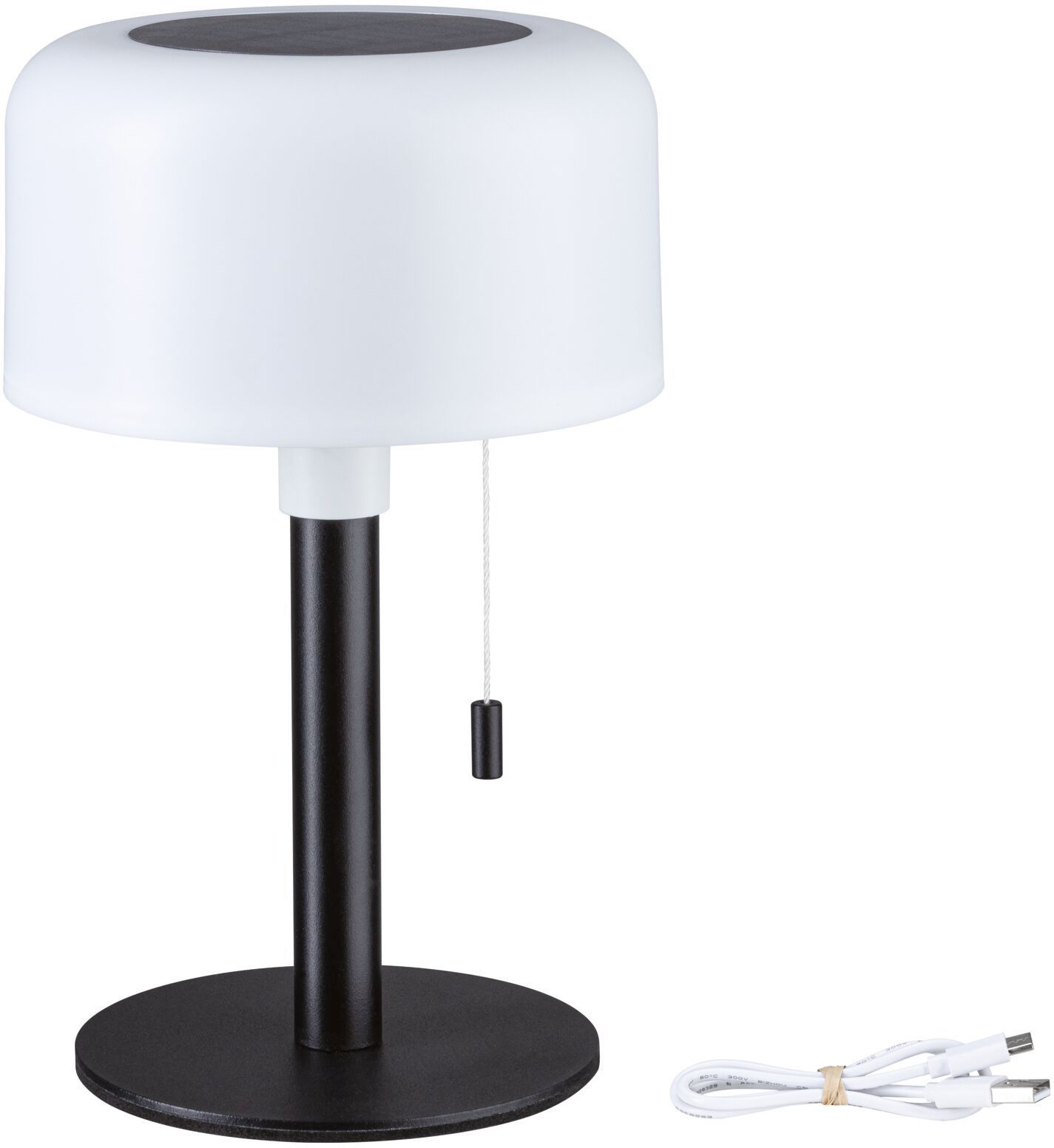 Paulmann Bartja Tischlampe 1x1.6 W schwarz PL94607