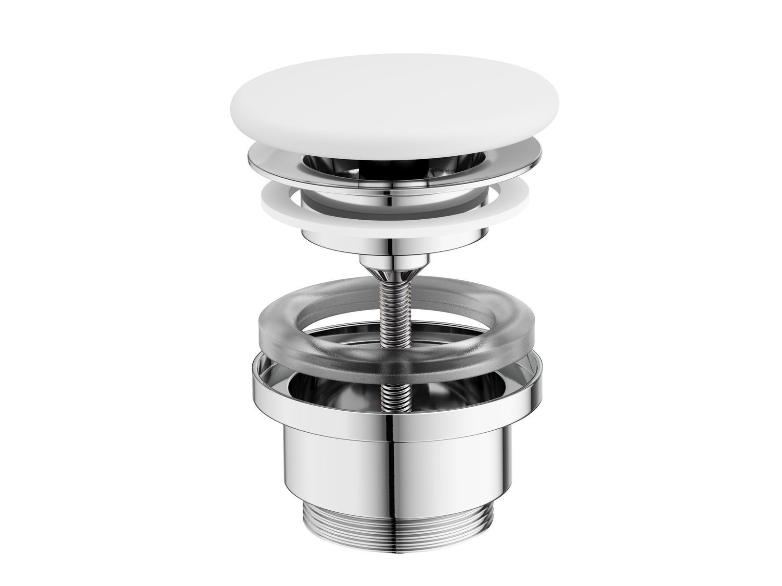 Ravak Flat Waschbeckenstöpsel weiß X01920